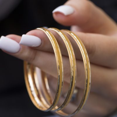 النگو طلا آیینه ای arsoo سایز 3 کد 60014