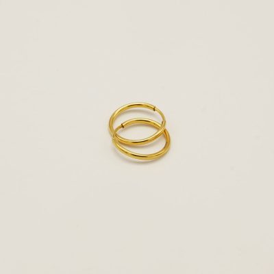 گوشواره طلاگرد فروزان کد 30058