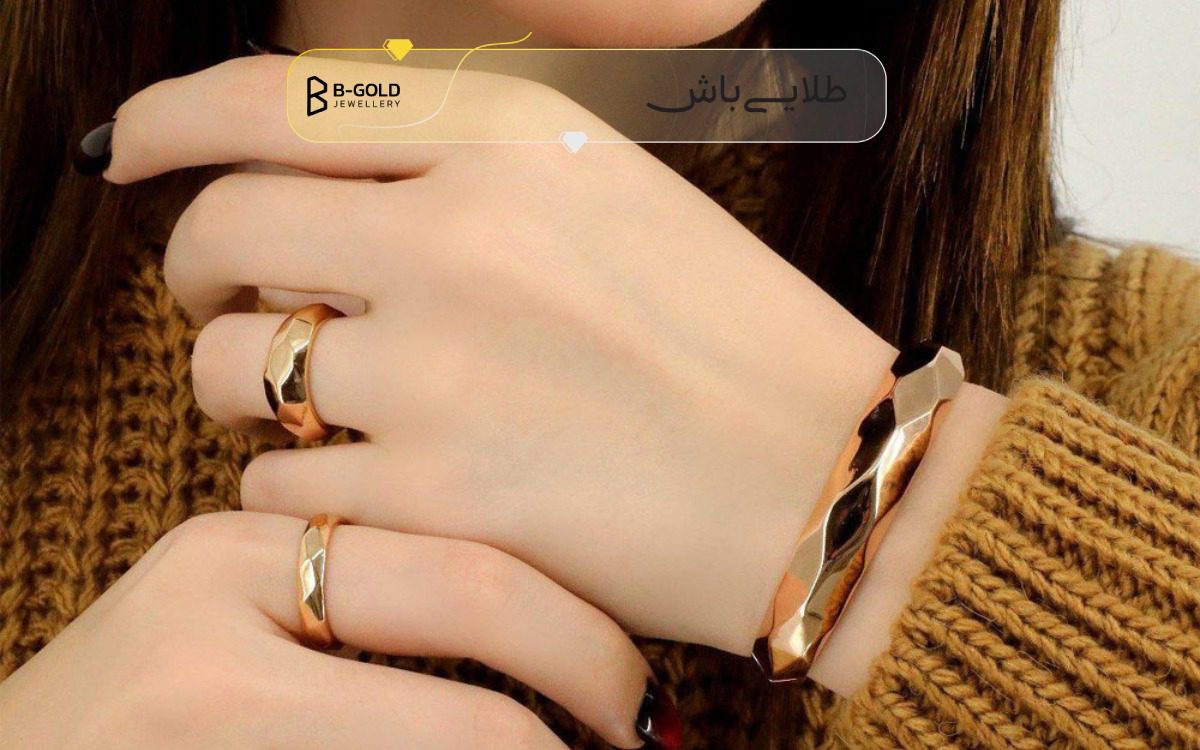 دستبند النگویی طلا