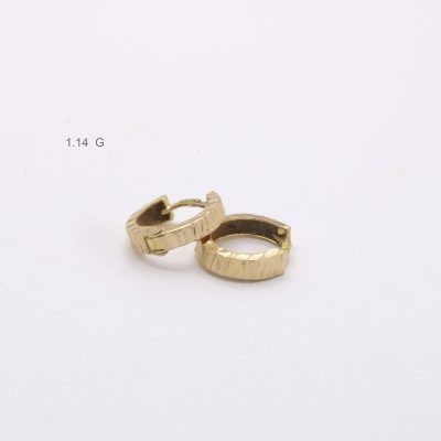 گوشواره طلاگرد لینیا Linea کد 30232